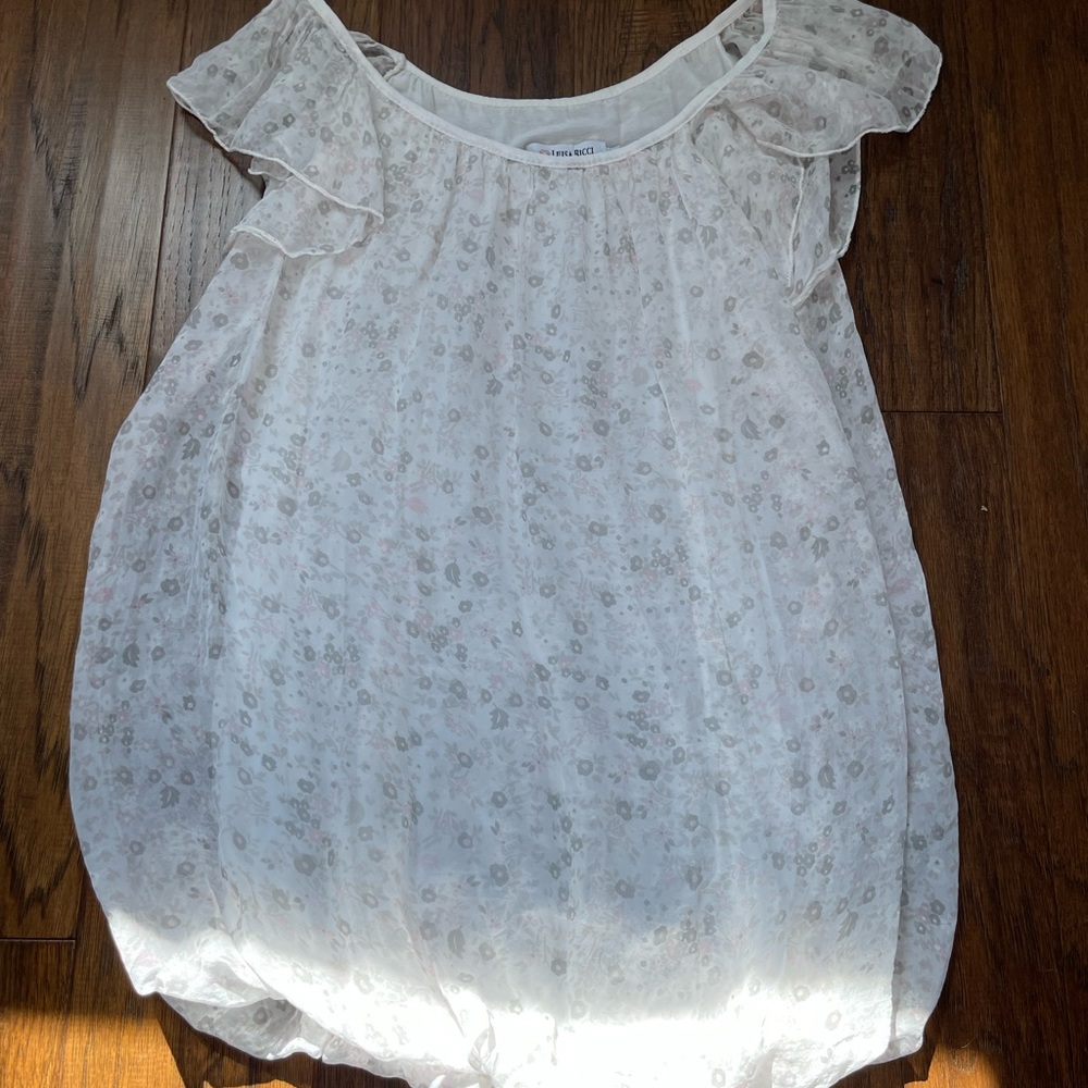 Luisa Ricci Silk Top